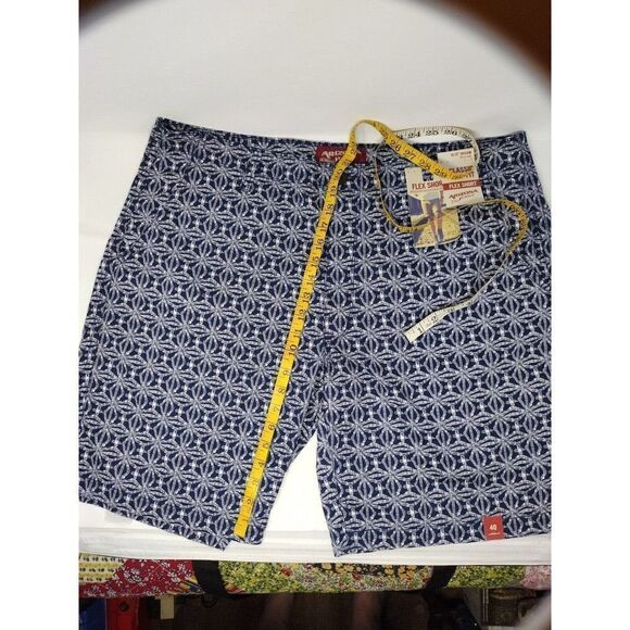 Arizona Jeans Classic Fit Flex Short Mens Size 40 10.25 Inch Inseam Indigo Blue - Picture 6 of 7